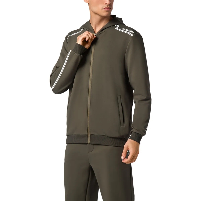 Plein Sport Top Sweatjacke Mit Kapuze grün(Image 3)
