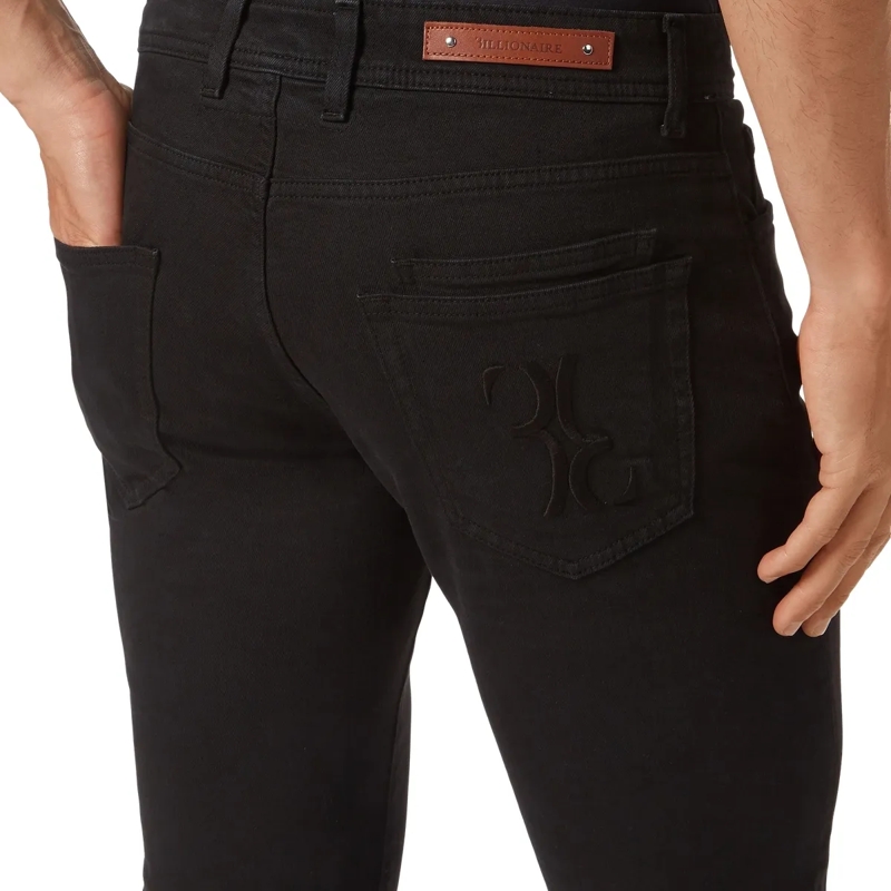 BILLIONAIRE Jeans mit geradem Bein Jeans Regular Fit schwarz(Image 4)