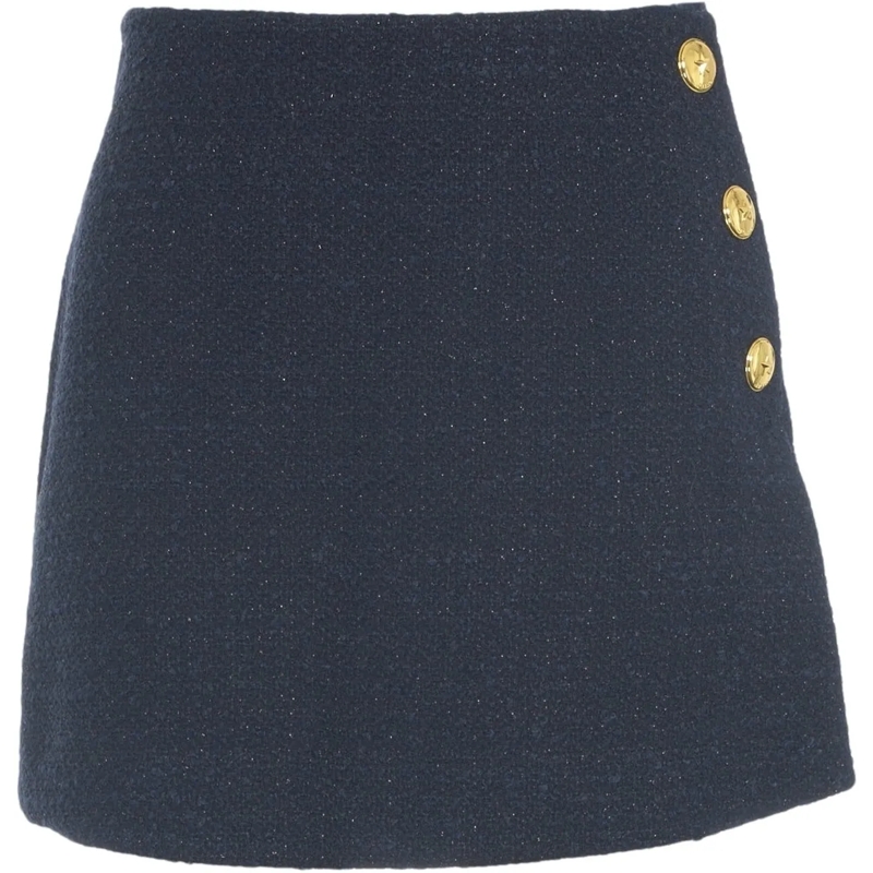 Pinko Minikleid Boucle mini skirt blau