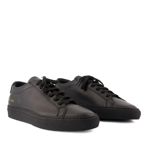 Common Projects Original Achilles Low Sneakers - Leather - Black Black Low-Top Sneaker