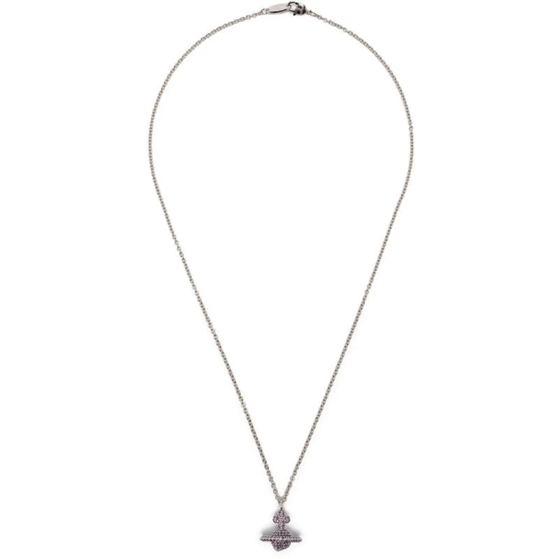 Vivienne Westwood Collier moyen Bijoux Platiniumtanzanite mehrfarbig