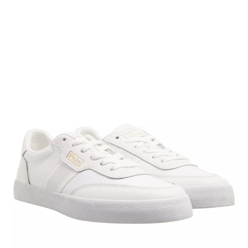 Polo Ralph Lauren Court Sneakers Low Top Lace Deckwash White scarpa da ginnastica bassa