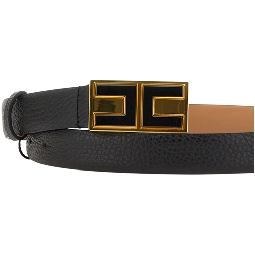 Elisabetta Franchi Ledergürtel Elisabetta Franchi Belts Black schwarz