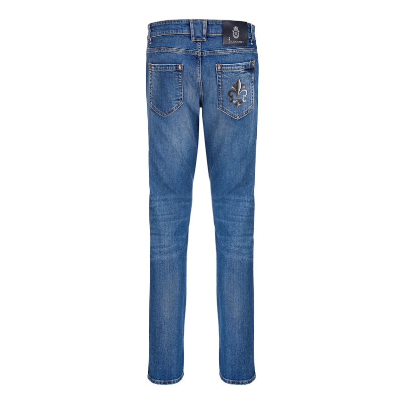 BILLIONAIRE Straight-Leg-Jeans Jeans Regular Fit dunkel-blau(Image 3)