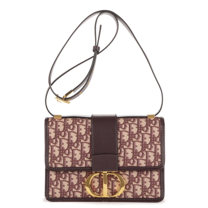 Christian Dior Crossbody Bag Montaigne 30 bordeaux