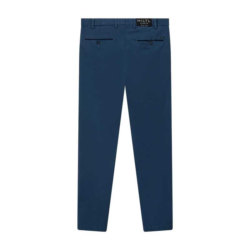 Hiltl Casual broeken Chinohose aus Baumwolle blau(Image 2)