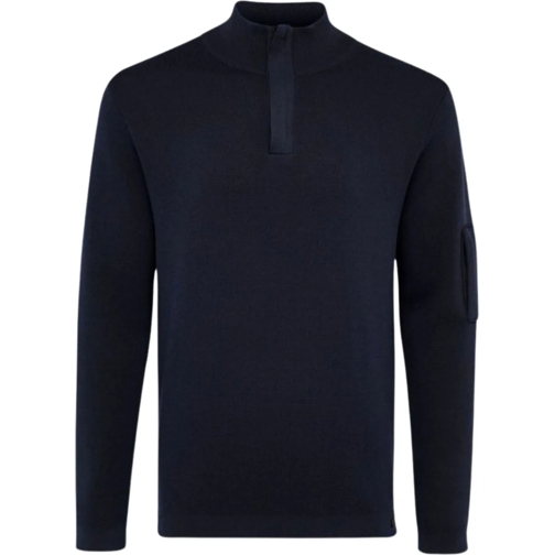 GENTI Weste Genti Turtle Zip Ls Truien Donkerblauw K1137-3258 blau