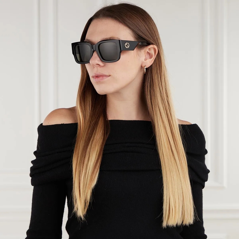 Gucci Sonnenbrille GG1663S-001 Black-Havana-Grey(Image 2)