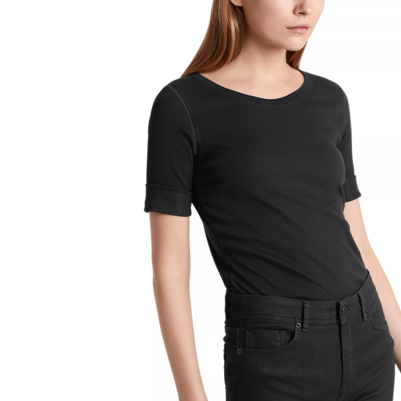 Marc Cain 3/4-Arm-Shirt T-Shirt black(Image 6)