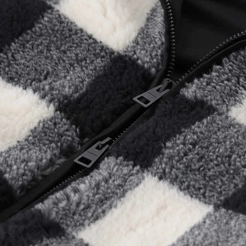 Givenchy Übergangsjacke Jacke aus Teddyfell grau(Image 4)