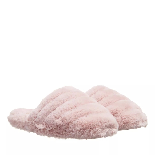 Ted Baker Lopsey Faux Fur Mule Slipper Pink Hausschuh