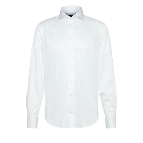 VAN LAACK Hemden Hemd Tailor Fit Uni weiss