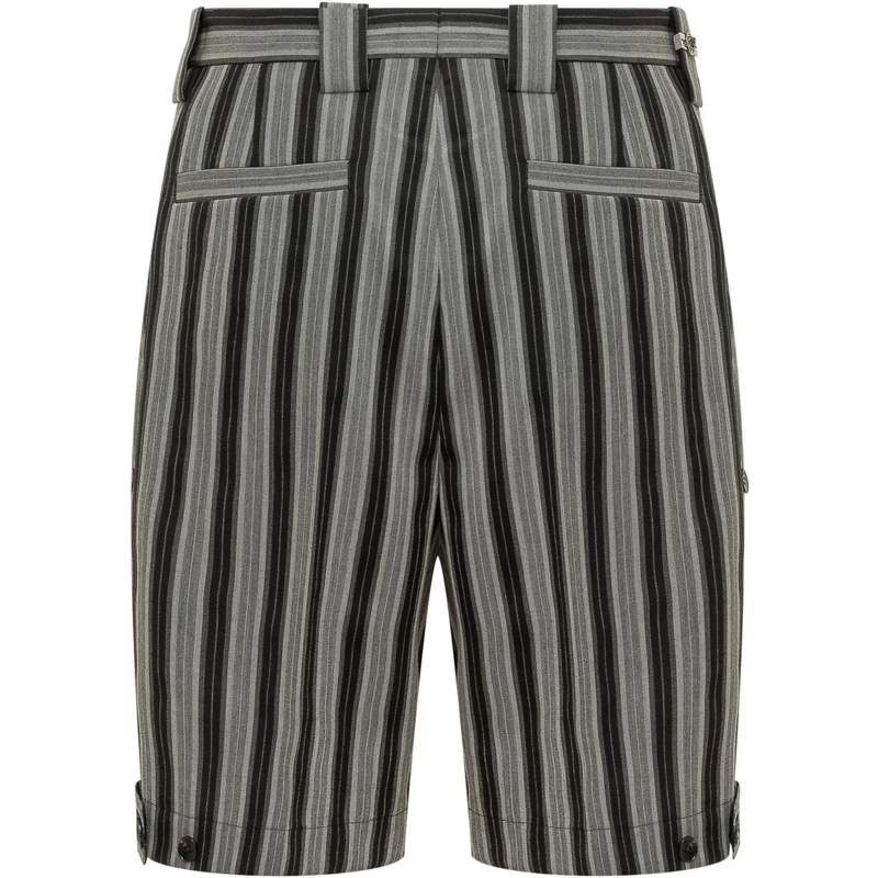Versace Shorts Pantalone Formale con Piega Frontale dunkelgrau(Image 2)
