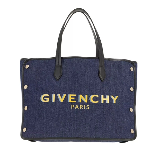Givenchy Medium Bond Shopper Denim Blue Shopping Bag