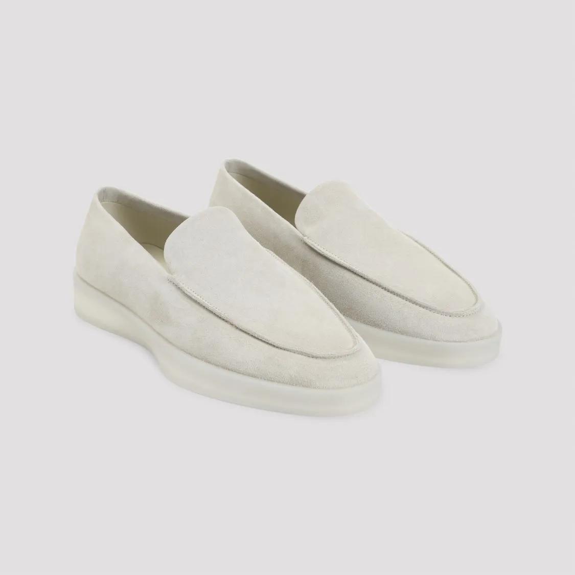 Thumbnail - FEAR OF GOD Loafer - Suede Loafers With Minimalist Design And Refined F - Gr. 45 (EU) - in Weiß - für Damen