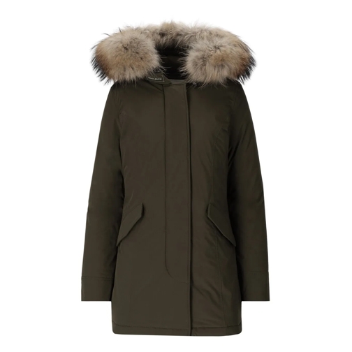 Woolrich WOOLRICH LUXURY ARCTIC RACCOON MILITÄRGRÜN PARKA grün 