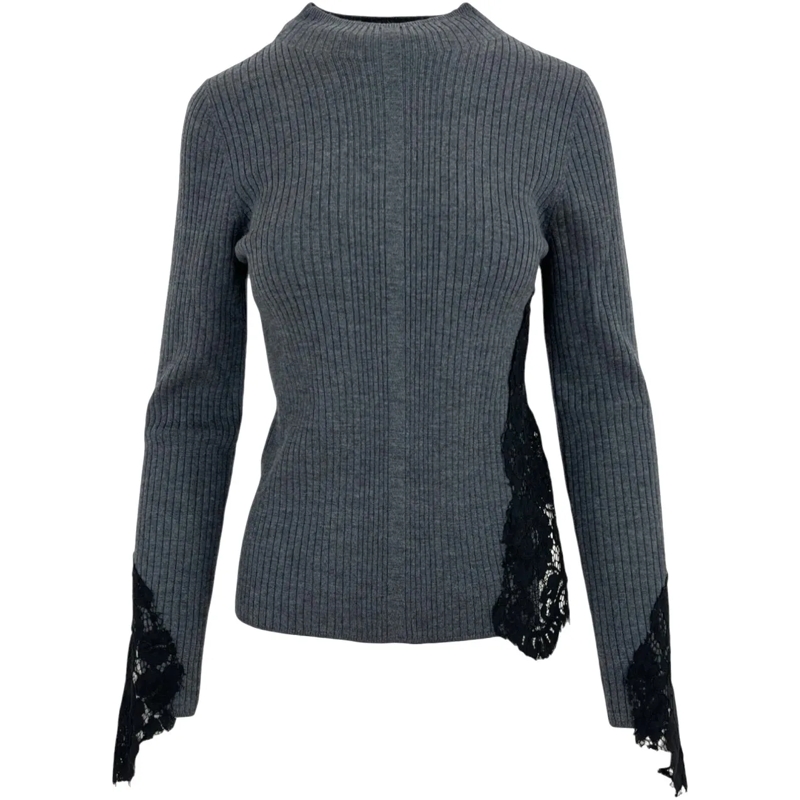 Pinko  Sweaters Grigioazul Platina grau