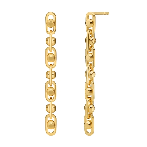 Michael Kors Creole Michael Kors 14K Gold Sterling Silver Astor Link D Gold (Image 2)