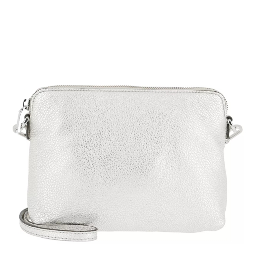 Abro Shimmer Leather Crossbody Bag White / Whitegold Crossbodytas
