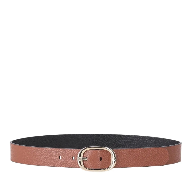 AIGNER Leren Riem Gürtel aus Leder Braun