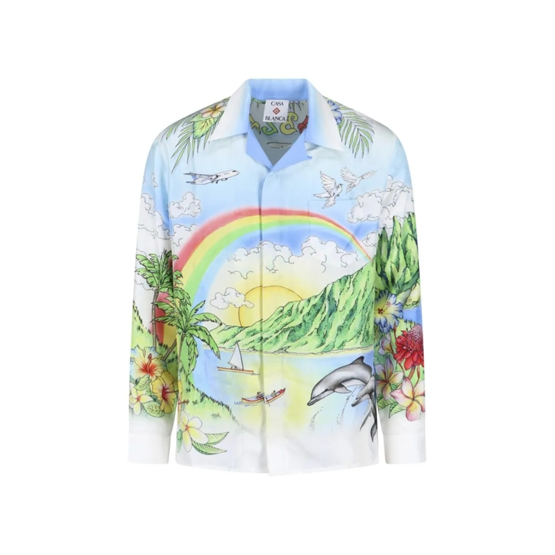Casablanca Chemise "Aloha" Shirt Multicolor Multicolor