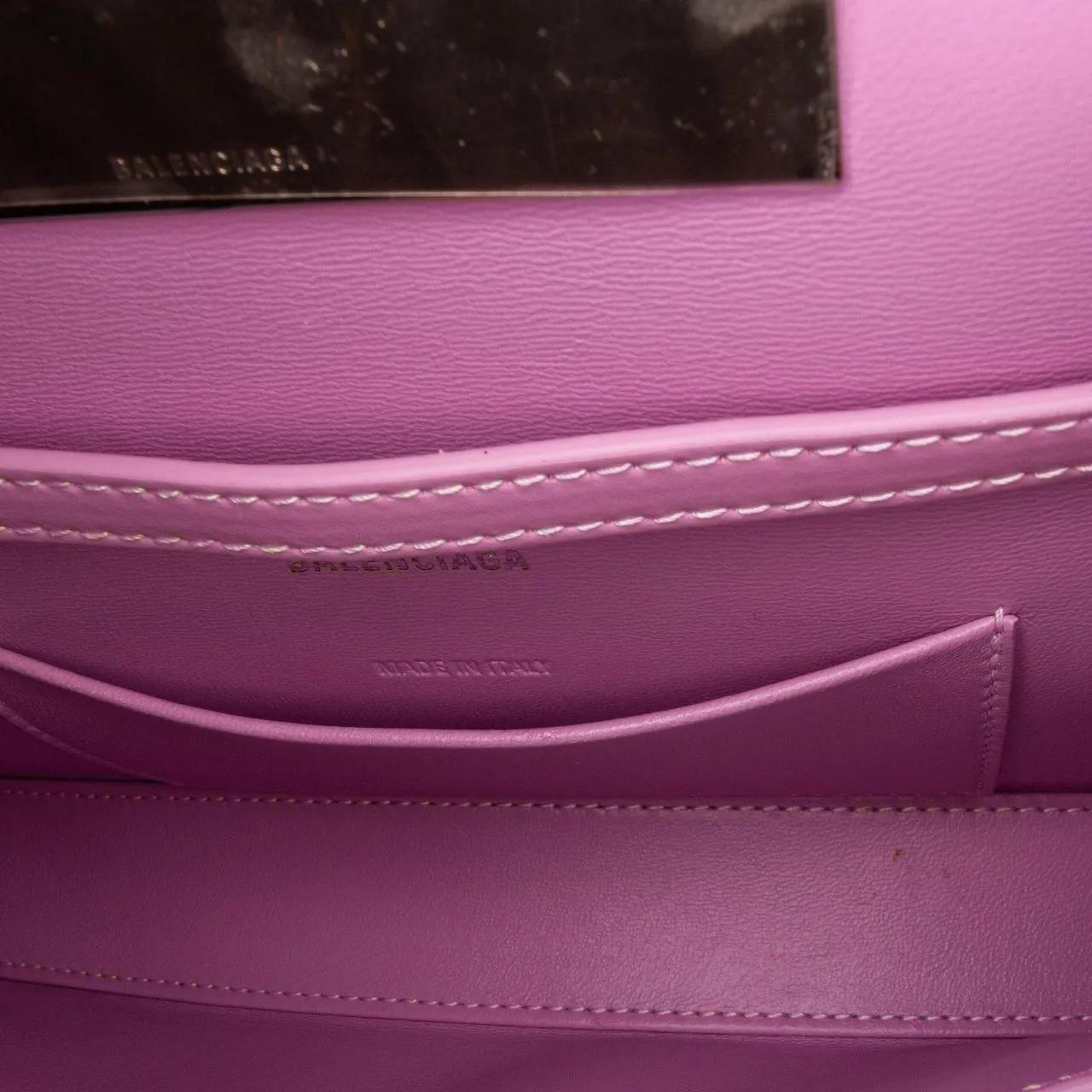 Balenciaga Hobo bags 2021-present Hourglass Stretch in poeder roze
