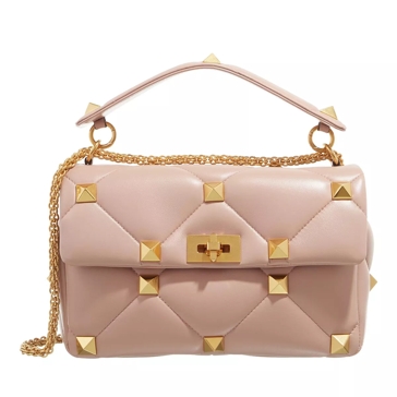 Valentino Garavani Roman Stud Shoulder Bag - Pink