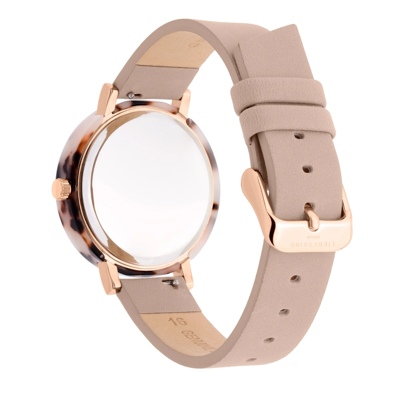 Liebeskind Berlin Quarzuhr Echtleder Acetat Statement nude(Image 3)