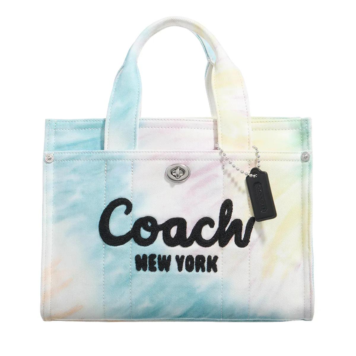 Coach Totes & Shopper - Rainbow Tie-Dye Cargo Tote 26 - Gr. unisize - in Bunt - für Damen