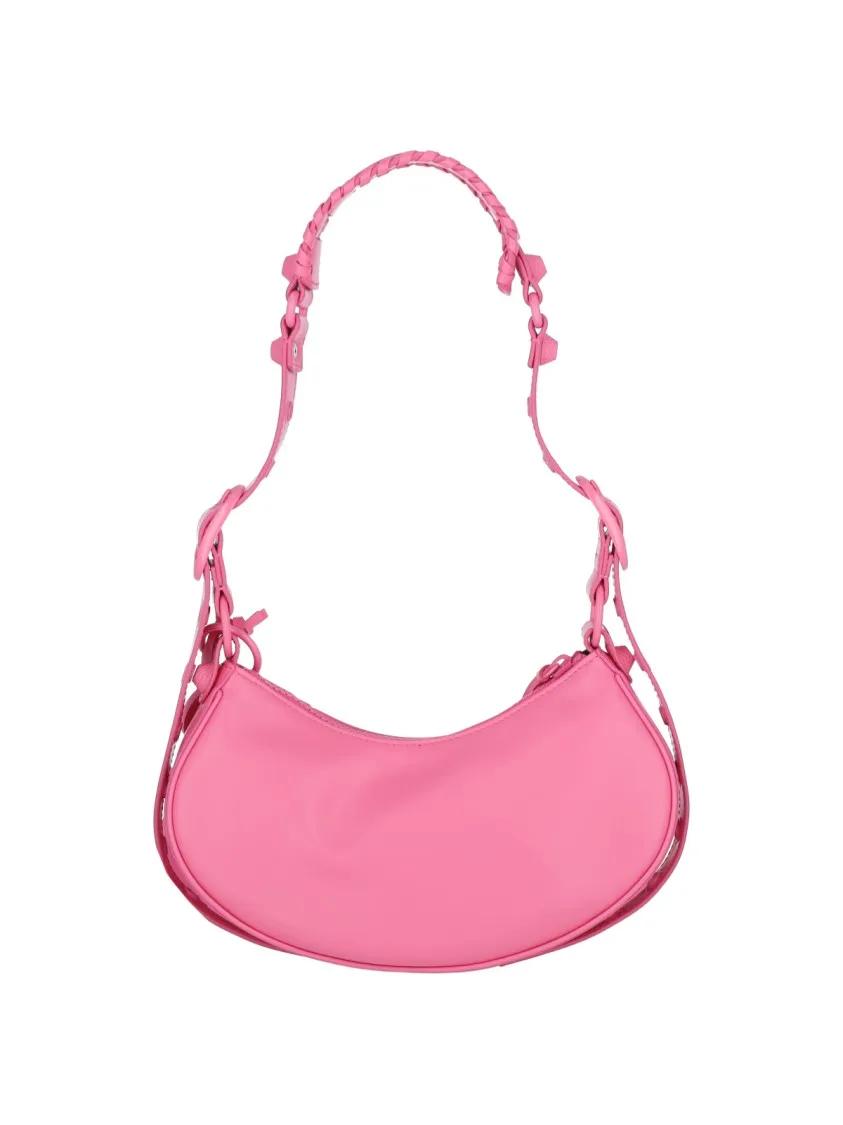Balenciaga Hobo bags Mini 'Le Cagole Xs' Bag – Fuchsia in roze