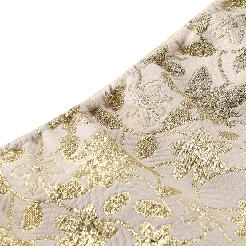 Saint Laurent Minijupe Midirock im Blumendesign beige(Image 3)