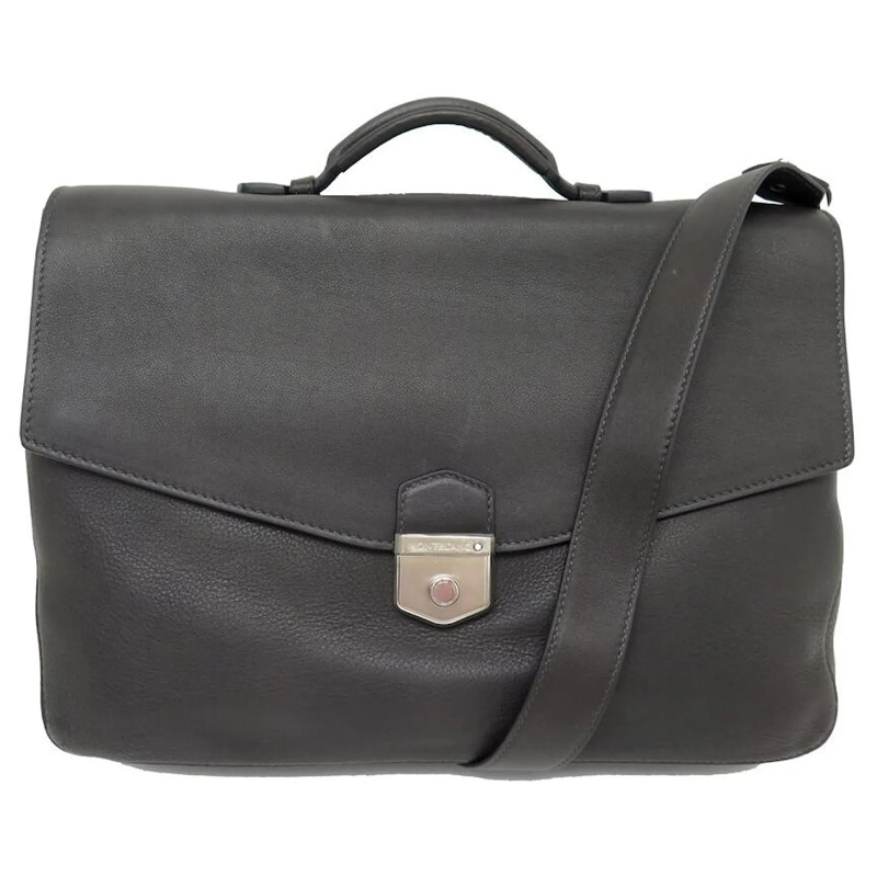 Montblanc Saddle Bag NEUE MONTBLANC MEISTERSTÃœCK SFUMATO 118325 AKTENK braun