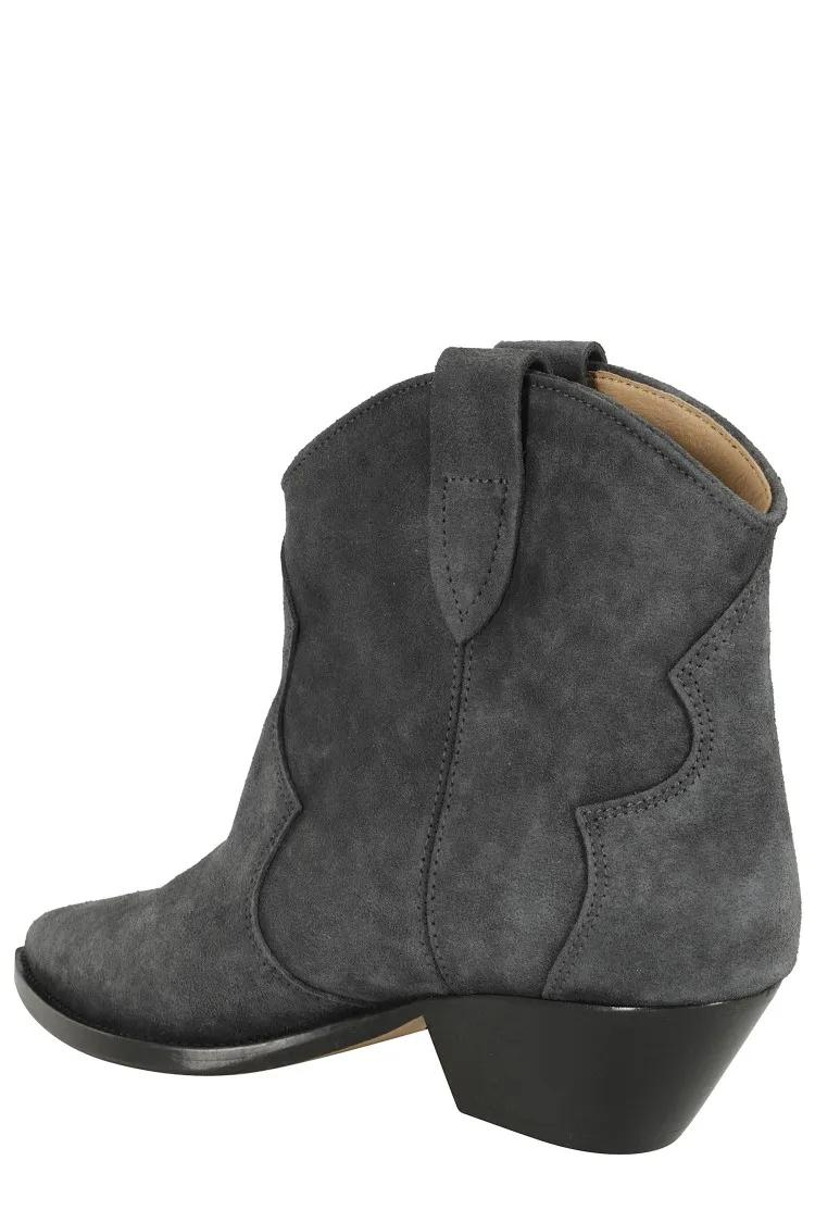 Thumbnail - Isabel Marant Stiefel - Dewina Ankle Boot - Gr. 37 (EU) - in Dunkelgrau - für Damen