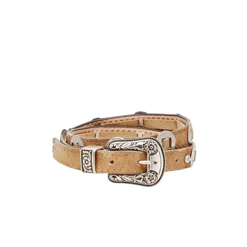 Golden Goose Ceinture Washed Nubuck Belt Brown(Image 2)