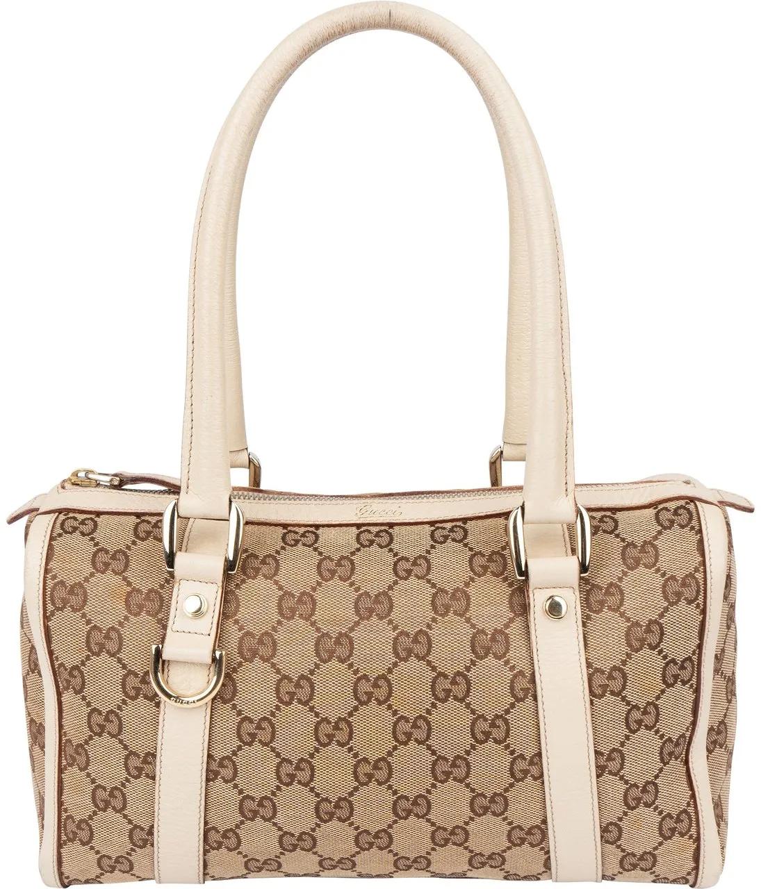 Gucci Crossbody Bags - Gucci GG Monogram Abbey Handbag - Gr. unisize - in Braun - für Damen