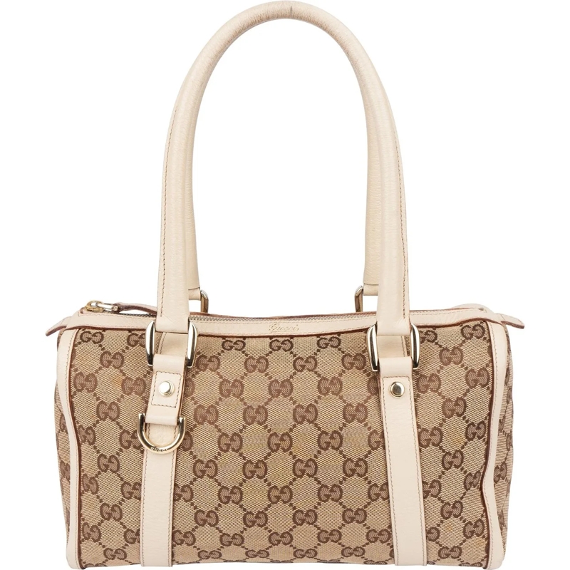 Gucci Fourre-tout Gucci GG Monogram Abbey Handbag braun