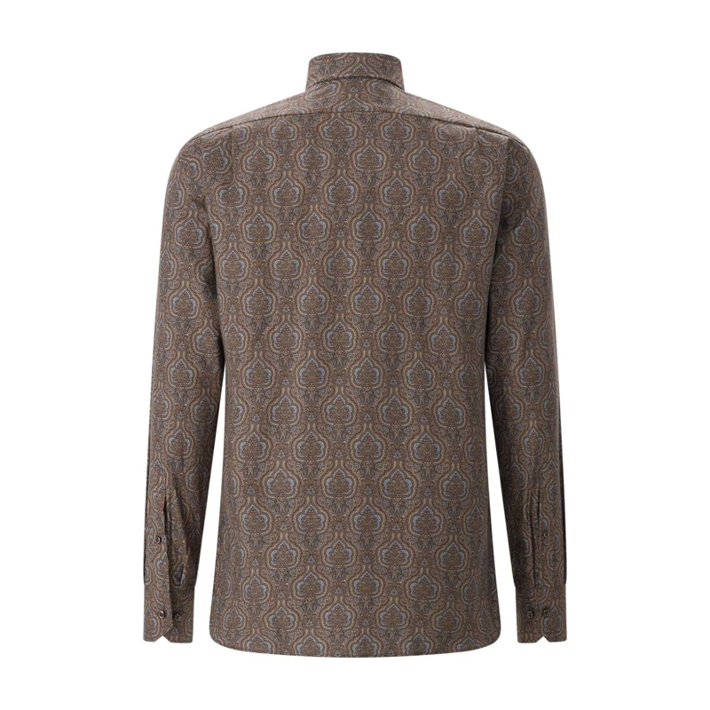 STENSTRÖMS Chemise Regular-Fit Hemd aus Baumwolle braun(Image 2)
