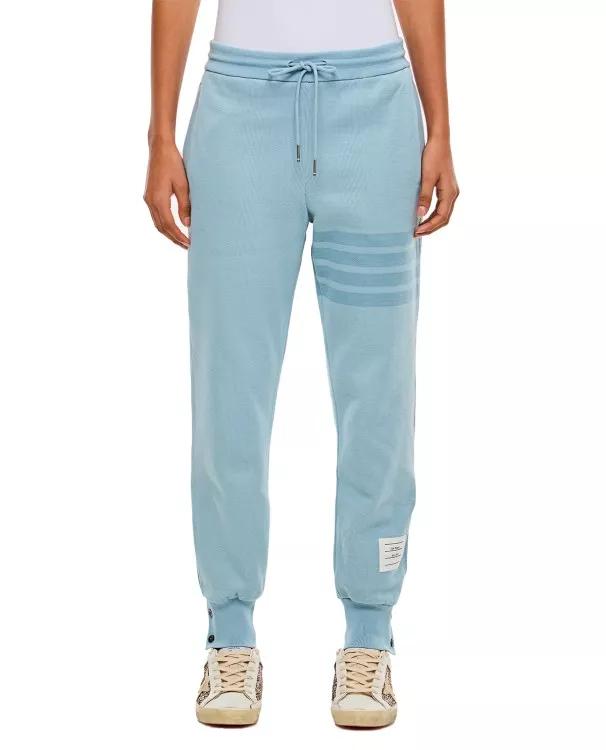 Thom Browne - Sweatpants In Double Face Knit - Größe 38 - blue