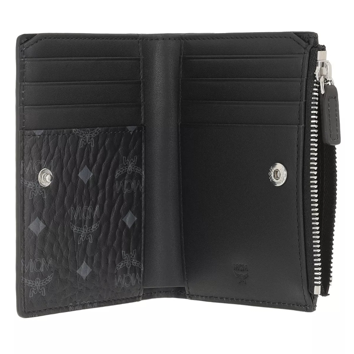 Mcm wallet black best sale