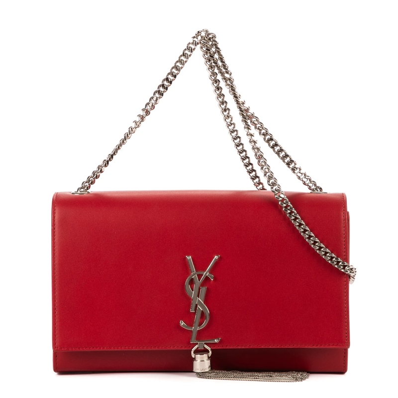 Saint Laurent Crossbody Bag Kate Tassel Medium rot