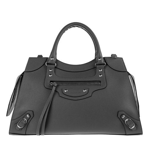 Balenciaga Medium Neo Classic City Bag Leather Grey Crossbody Bag