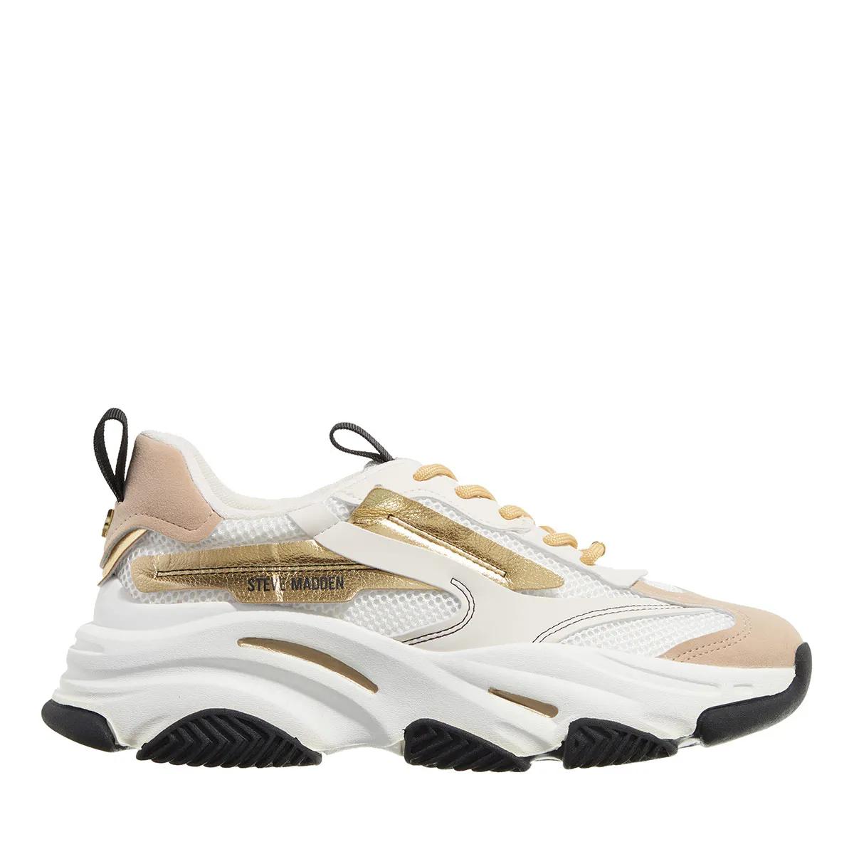 Steve Madden Women's Beige Low-Top Sneakers - Possession-E - - Low-Top Sneakers For Ladies Size 5 (Uk)