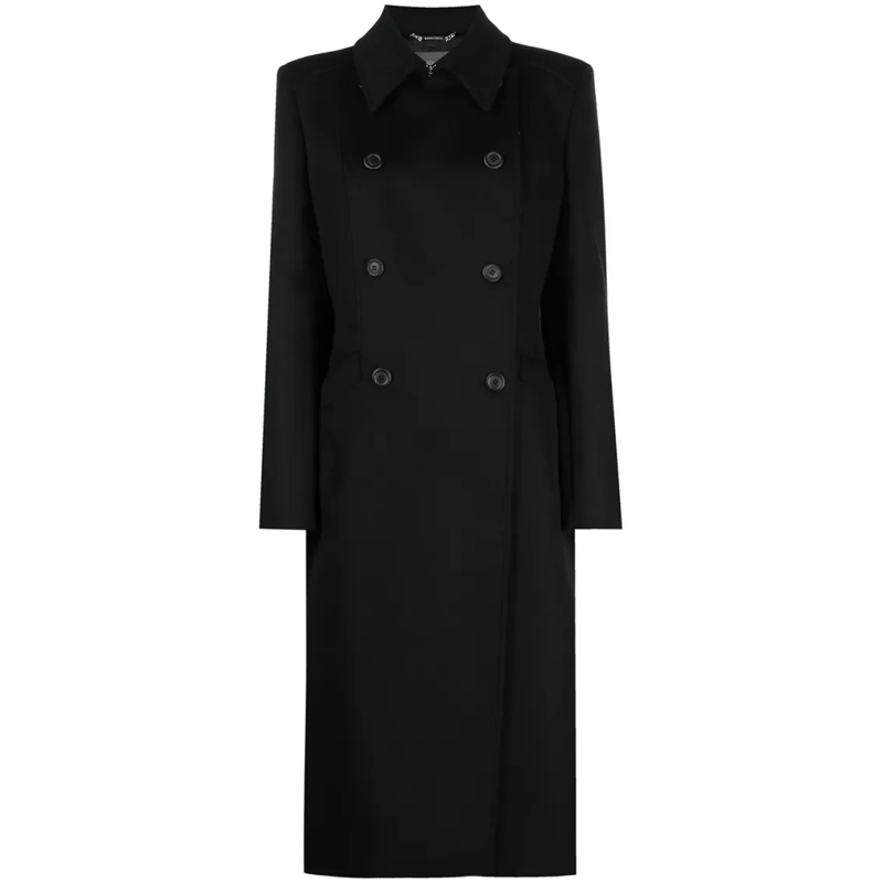 Alberta Ferretti Bontjassen Structured Capospalla With Clean Silhouette And Mi Black