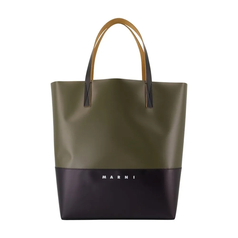 Marni Draagtas Bags Deep Sageblack schwarz