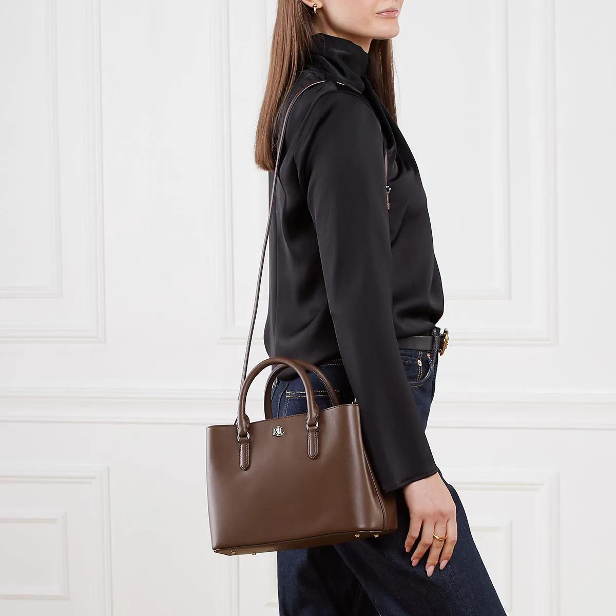 Lauren Ralph Lauren Satchels Marcy 26 Satchel Small in bruin