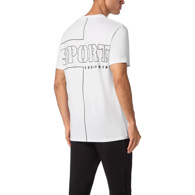 Plein Sport T-Shirt T-Shirt Rundhalsausschnitt weiss(Image 2)