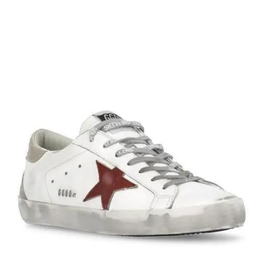 Golden Goose Low-Top Sneaker - Super-Star Sneakers - Gr. 40 (EU) - in Weiß - für Damen