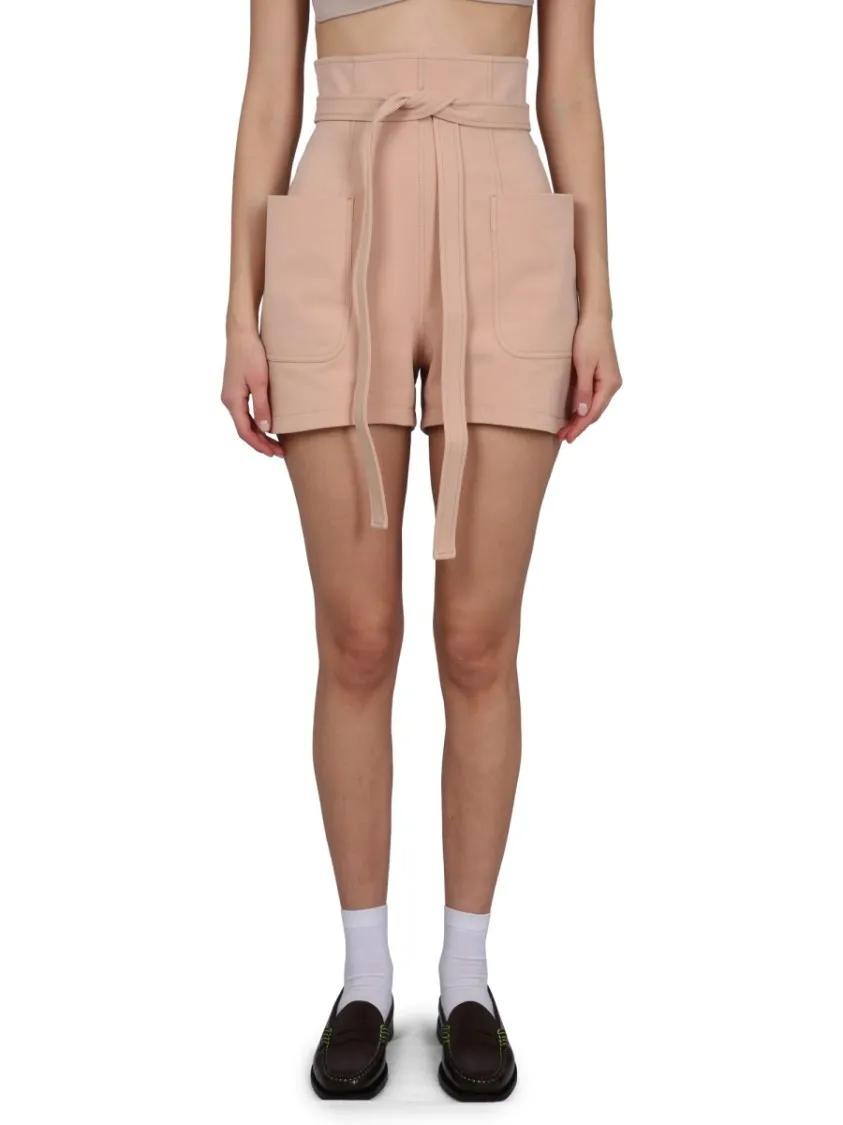 Thumbnail - Philosophy Di Lorenzo Serafini - High-Waisted Tailored Shorts - Größe 40 - pink