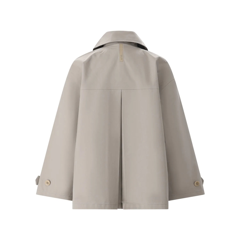 G-Lab Übergangsmantel Kurzer Trenchcoat Smoke grau(Image 2)