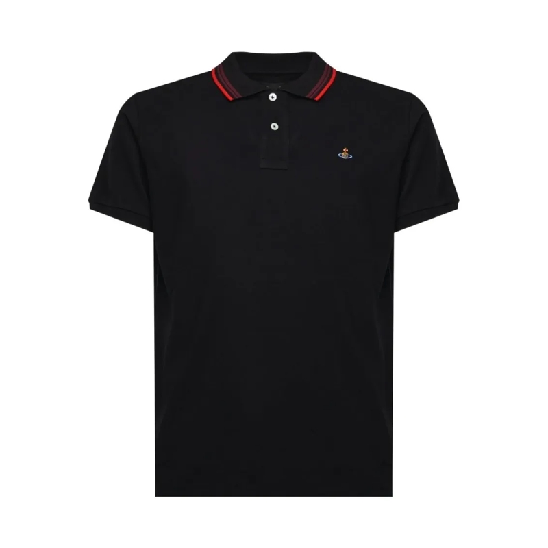 Vivienne Westwood Polo shirt Black Cotton Polo Shirt Black